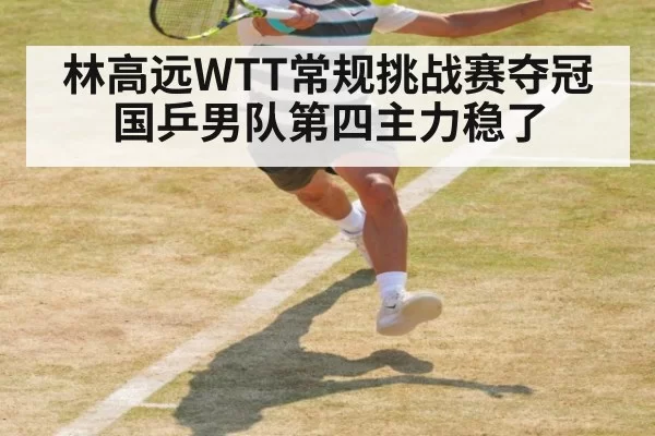 林高远WTT常规挑战赛夺冠 国乒男队第四主力稳了